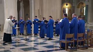 Stabat Mater Latona  Choir of the Basilica of the National Shrine [upl. by Grady]