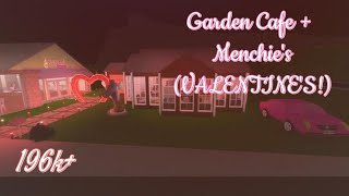 Garden Cafe amp Menchies Tour Welcome to Bloxburg [upl. by Summer166]