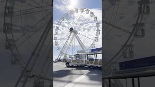 SaintRaphaël Ferris Wheel Little Train and Nice Sunset 🎡 ferriswheel [upl. by Ydna420]