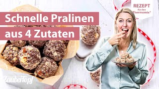 😍😍 Einfache KinderschokoladePralinen aus 4 Zutaten in 20 Minuten selber machen  Thermomix® Rezept [upl. by Claribel]