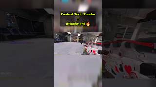 Fastest tundra  attachment codmobile ganythcodm callofdutymobile codm [upl. by Nytsyrk281]