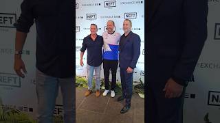 F1 event with Peter Bayer CEO of VCARB Formula One Jeff Mahony CEO of NEFT Vodka and Hal Bame [upl. by Desdee]