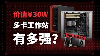 【硬件科普】什么是工作站？双32GB专业卡的工作站有多强？ [upl. by Eizzik]