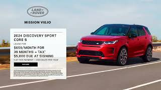 Lease a 2024 Land Rover Discovery Sport  Land Rover Mission Viejo [upl. by Jereme]