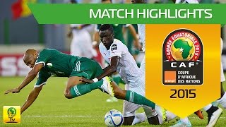 Senegal  Algeria  CAN Orange 2015  27012015 [upl. by Glynn]