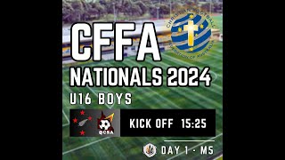 CFFA NATIONALS 2024  DAY 1  U16 BOYS  NZ V QCSA [upl. by Uta765]