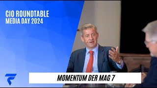 CIOs diskutieren Ist das Momentum der Magnificent Seven nun vorbei [upl. by Ettevroc313]