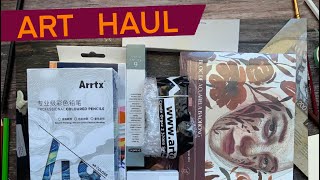 Art Haul  lots of new art supplies to try out [upl. by Freeborn950]