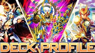 Unite Cardfight Vanguard G Gold Paladin GurguitEzel Deck Profile Post GBT08 [upl. by Rolland302]