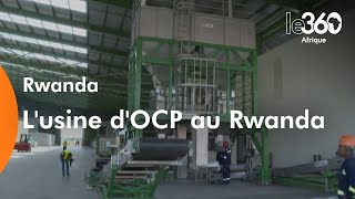 Rwanda l’usine de mélange d’engrais d’OCP Africa vue de l’intérieur [upl. by Yesdnil688]