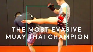 The MOST EVASIVE Muay Thai Champs 8 BEST TACTICS Lerdsila [upl. by Ybrek]