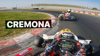 ROK SHIFTER POV Onboard in Cremona Karting Circuit [upl. by Aihtebat966]