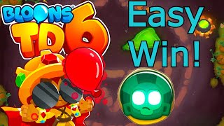 How to beat Carved on Impoppable No Monkey Knowledge Bloons TD 6 [upl. by Alice805]