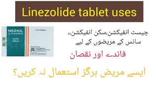 Linezolide tablet uses in Urdu linezolid 600 mg usesnezkil side effects [upl. by Ev505]