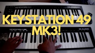 MAudio Keystation 49 MK3 Review amp Comparison to MK2 [upl. by Fred497]