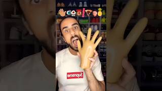 FOOD ASMR EATING A GUMMY HAND AND OTHER SNACKS 🥨🤤food gummi satisfying mukbang explore [upl. by Agemo576]