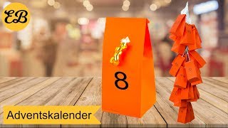 Adventskalender 2019 basteln und befüllen  DIY Geschenktüten falten  Weihnachtsdeko [upl. by Oemac222]