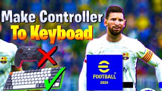 How to play eFootball 2024 on PC with KEYBOARD  eFootball 2024 Keyboard Controls [upl. by Aehr352]