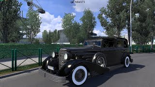 ETS2 150 Cadillac V16 1930  Euro Truck Simulator 2 Car mod [upl. by Nnuahs24]