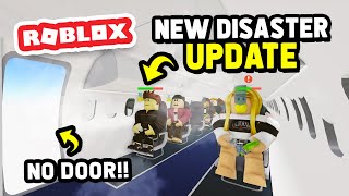 NEW DISASTER UPDATE in Cabin Crew Simulator Roblox [upl. by Leong]