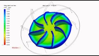 Moldex3D  Compression Molding Simulation [upl. by Ludeman872]