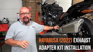 Gen 2 to Gen 3 Hayabusa Full Exhaust Adapter Kit Installation Instructions [upl. by Agnimod]