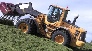 Silage 2011 Quigley Agri Services at the Grass Volvo L70F [upl. by Alexandr]