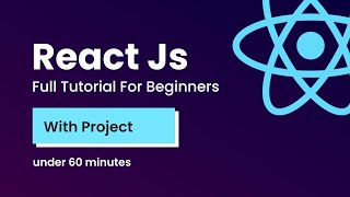 React JS Tutorial For Beginners With React JS Project Step By Step Tutorial 2024 [upl. by Ecinaej]