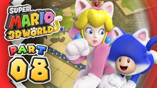 Replay Super Mario 3D World Part 08 4Player [upl. by Corel]