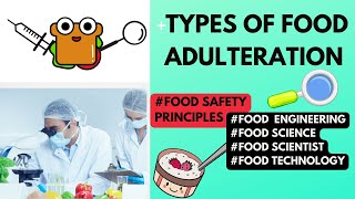 Types of Food Adulteration  Food Safety Principles  FoodTech Journey  Food Science [upl. by Burris518]