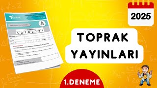 TOPRAK YAYINLARI TYT KURUMSAL DENEME MATEMATİK ÇÖZÜMLERİ [upl. by Circosta768]