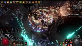 POE 322 VulconusSpellBlade Sadism battlemage CHEFTAIN AUTOBOMBER amp 100 delirium fulcrum test [upl. by Janus]