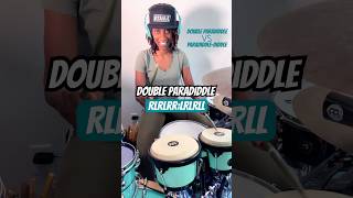 Double Paradiddle VS ParadiddleDiddle  Drum Rudiments  RLRLRR  LRLRLL  RLRRLL RLRRLL [upl. by Ross]