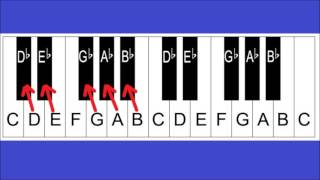 Piano Notes and Keys  Piano Keyboard Layout  Lesson 2 For Beginners [upl. by Ethbin]