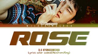 DO KYUNGSOO EXO quot ROSE quot TEASER LYRICS COLOR CODED [upl. by Amesari]