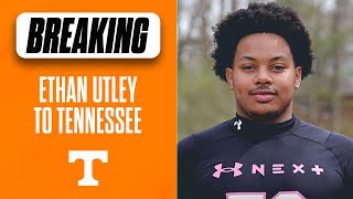 4Star DL Ethan Utley commits to Tennessee Vols amp explains why Rocky Top was the best fit I GBO [upl. by Brodie]