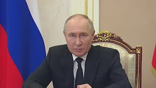 Russian President Vladimir Putin says he will not attack NATO but will shoot down F16 jets [upl. by Hendry]