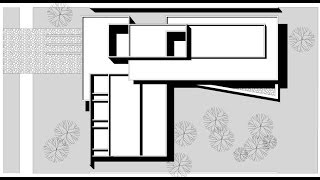 Planos de casa en forma de L [upl. by Akeihsal617]