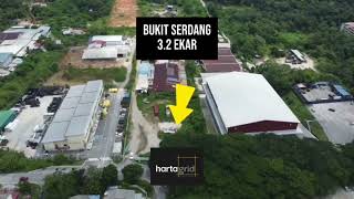 Land For Sale  Tanah Pembangunan 32 Ekar Untuk Dijual di Bukit Serdang Seri Kembangan [upl. by Anibur297]