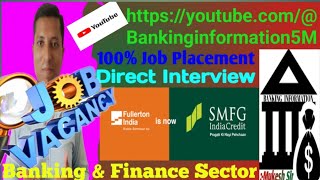 Fullerton India Personal Loan Details  SMFG India Credit Company Limitedफुलटर्न इंडिया भर्ती jobs [upl. by Helbonna]