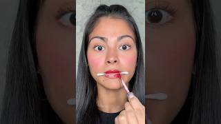 lipstick with a QTIP 😱  beauty tips youtubeshort beauty skincare [upl. by Occor287]