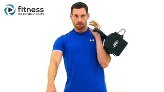 15 Minute Kettlebell Workout Video  1X10 Kettlebell Burnout [upl. by Imim968]