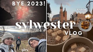 SYLWESTER W GÓRACH 🏔 Kraków ostatni vlog z 2023 gorąca czekolada [upl. by Winnah]