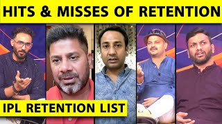 🔴IPL FINAL RETENTION LIST ALL EYES ON PANT KL IN AUCTION HARDIK MI CAPTAIN [upl. by Cotterell]