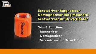 Screwdriver Magnetizer Demagnetizer Ring Magnetic Screwdriver Bit Drive Holder [upl. by Bergeman268]