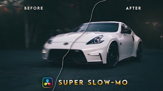 DaVinci Resolve SLOWMO Mastery in Minutes [upl. by Falkner]