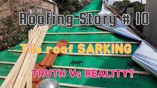 Tile Roof sarking truth vs reality [upl. by Anwahsit161]