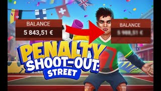 PROBANDO TRUCOS PARA GANAR DINERO EN PENALTY SHOOTOUT STREET [upl. by Amrita684]