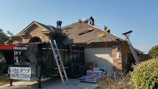 Roof Tear Off Timelapse [upl. by Kinnie]