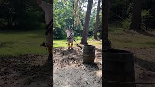 Matchlock Musket Firing at Jamestown Settlement [upl. by Zantos]